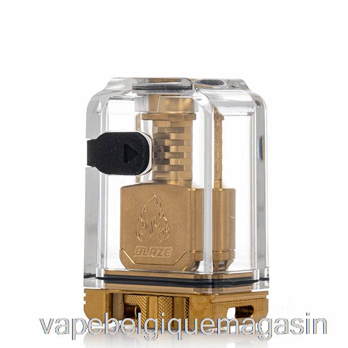 Vape Belgique Thunderhead Creations Blaze Bridge Boro Tank Gold